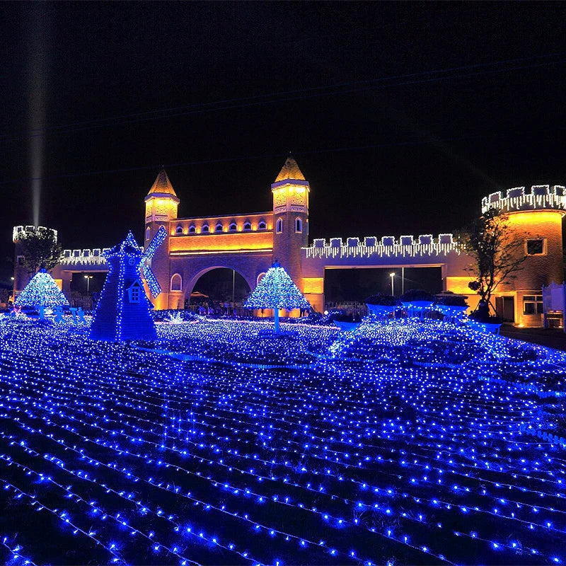 Christmas Lights 5M 10M 20M 30M 50M 100M Led String Fairy Light 8 Modes Christmas Lights For Wedding Party Holiday Lights